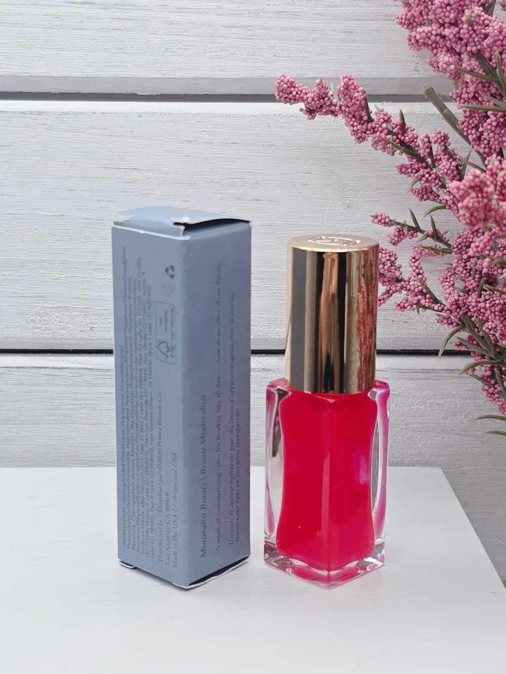 Merit Shade Slick Gelee Maraschino Tinted Lip Oil